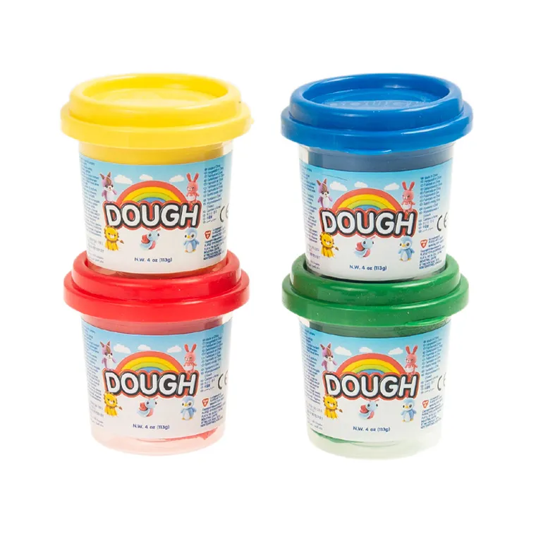 Smiki, masa plastyczna, 4 słoiczki