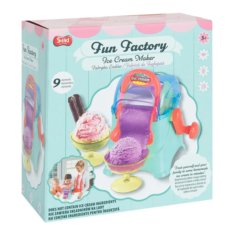 Smiki, maszynka do lodów, zestaw kreatywny
