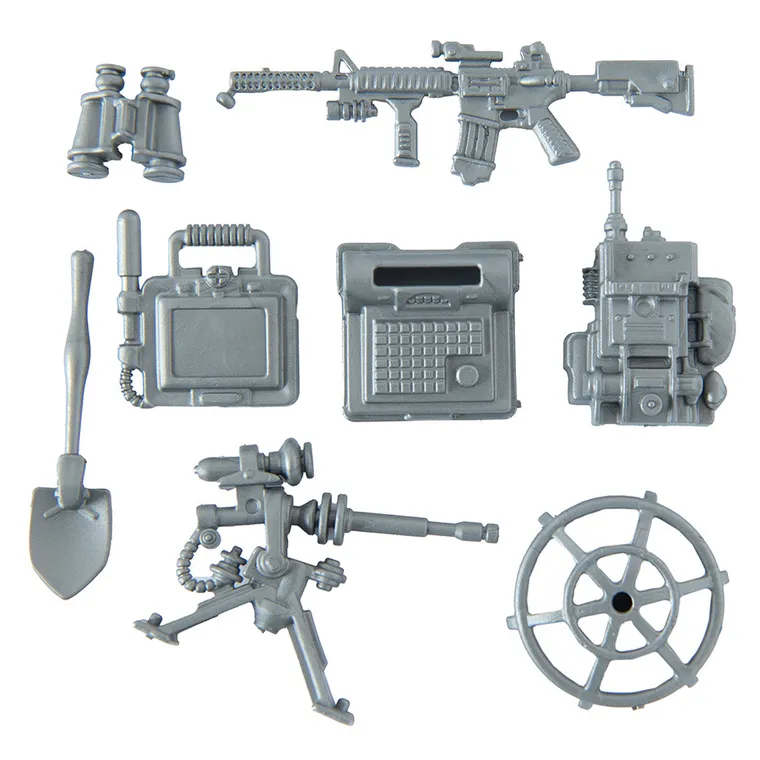 Smiki, Military Base, pojazd z figurką żołnierza i akcesoriami