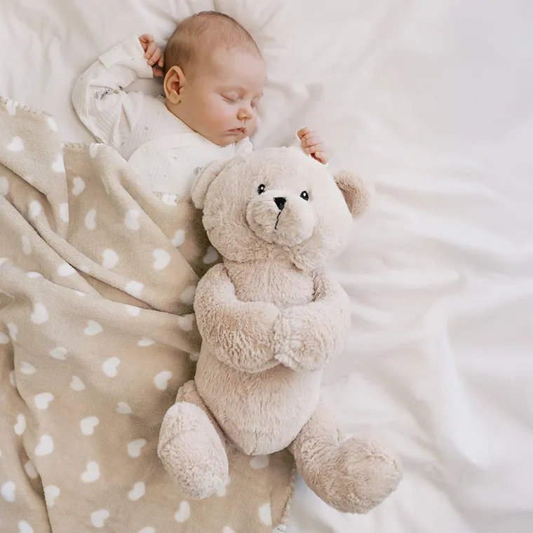 Smiki, Miś, maskotka z kocykiem, zestaw