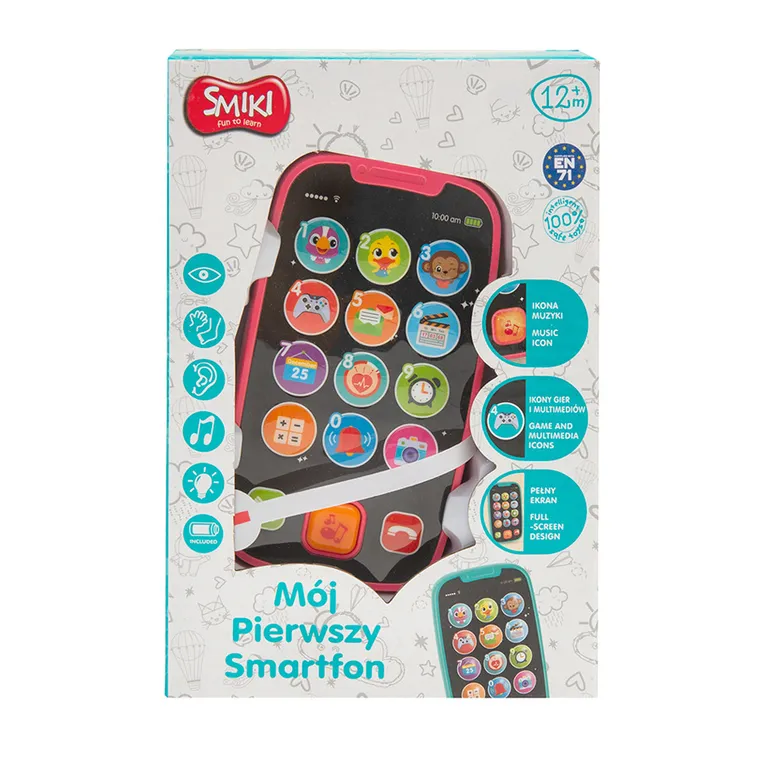 Smiki, Mój pierwszy smartfon, zabawka interaktywna