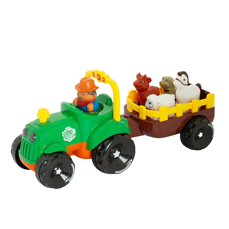 Smiki, muzyczny traktor, zabawka interaktywna