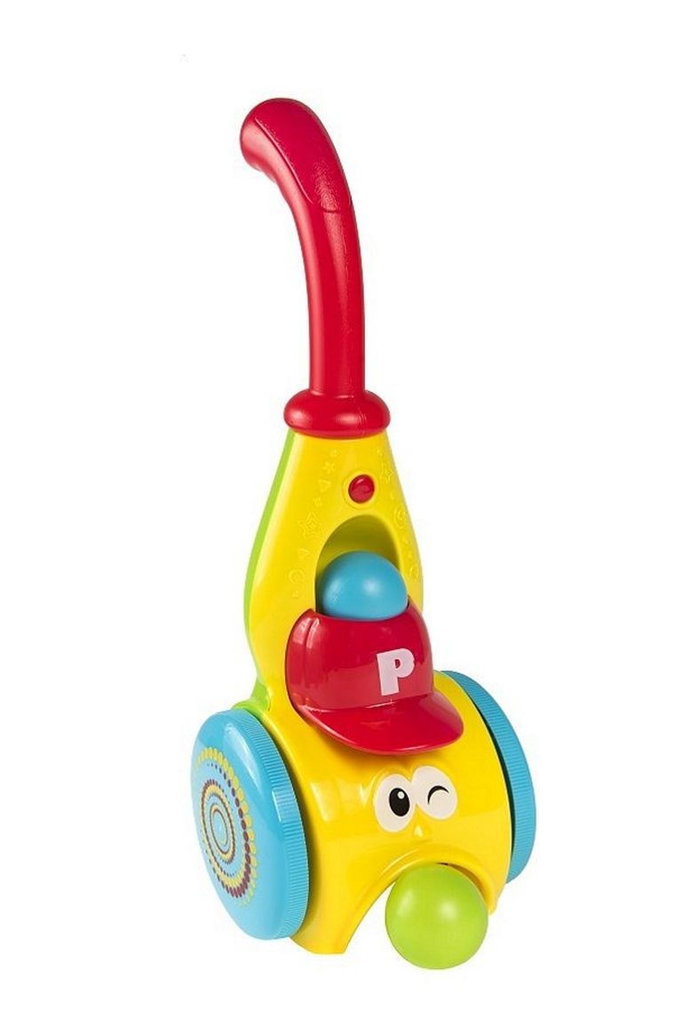 Smiki, odkurzacz piłek, pchacz interaktywny