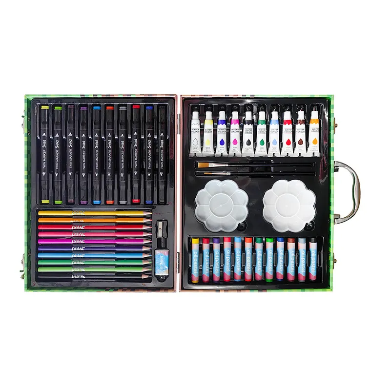 Smiki, Piksele, zestaw artystyczny w walizce, 50 elementów