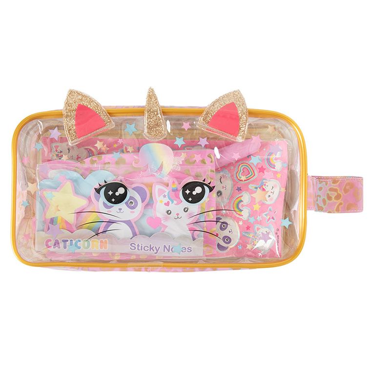 Smiki, piórnik saszetka z akcesoriami