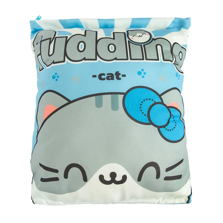 Smiki, poduszka z kotkami, 8 maskotek