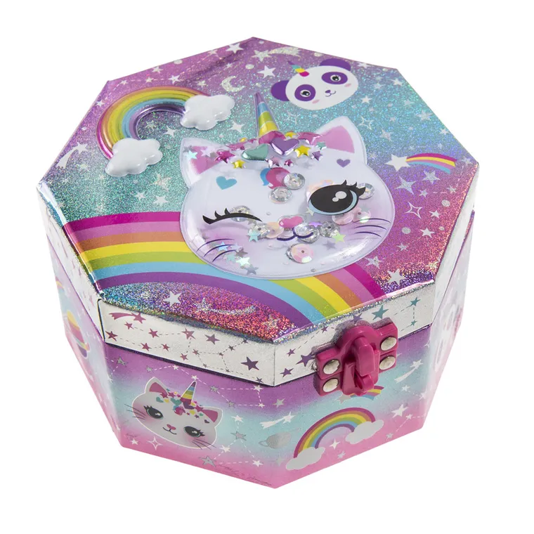 Smiki, pozytywka, szkatułka na biżuterię, kotek