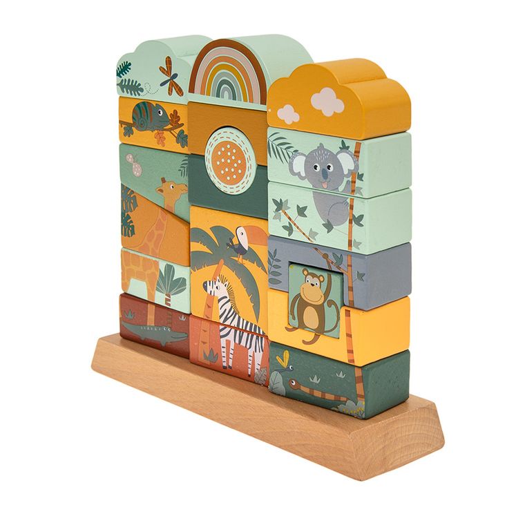 Smiki, Safari, drewniana układanka