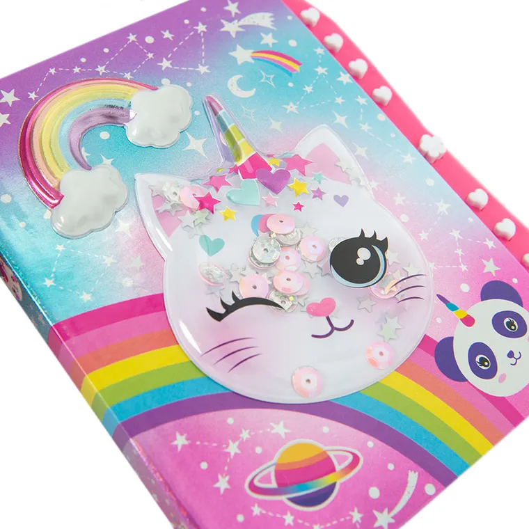 Smiki, Secret me, Kot, magiczny pamiętnik na szyfr z długopisem UV