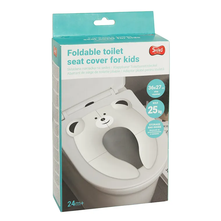 Smiki, składana nakładka na sedes, miś