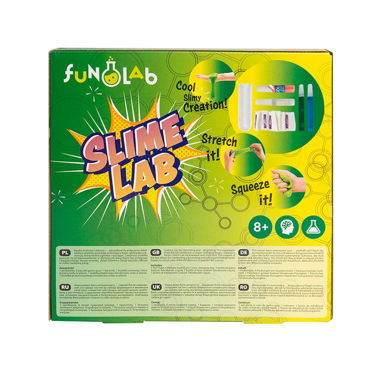Smiki, Slime Lab, zielona masa, zestaw naukowy