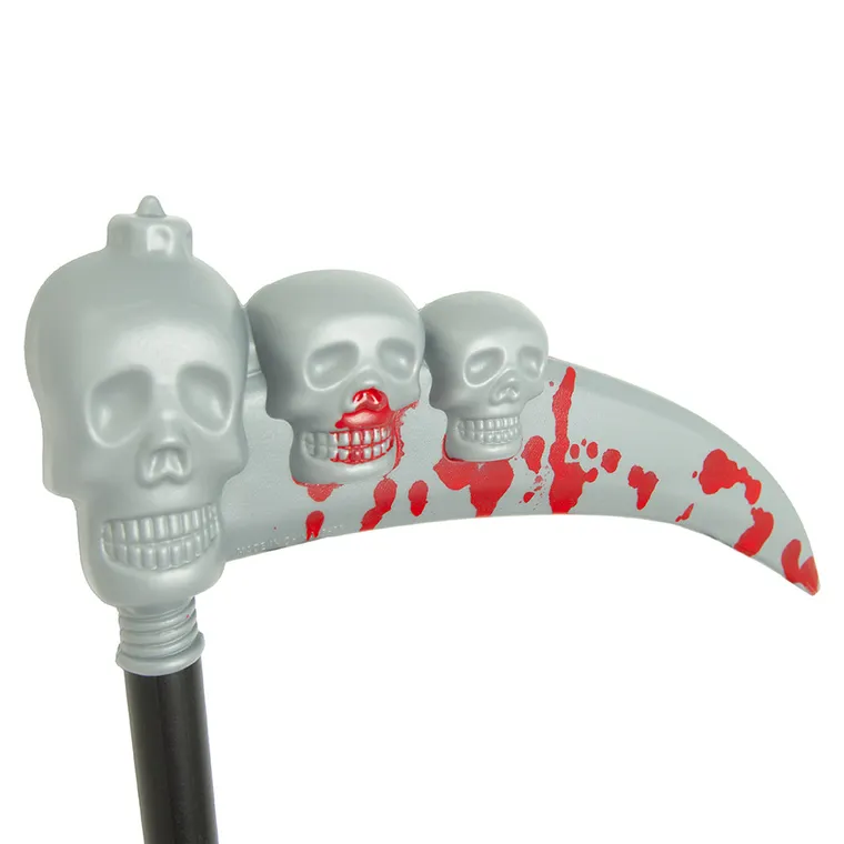 Smiki, Śmierć, peleryna z maską i kosą, strój na Halloween