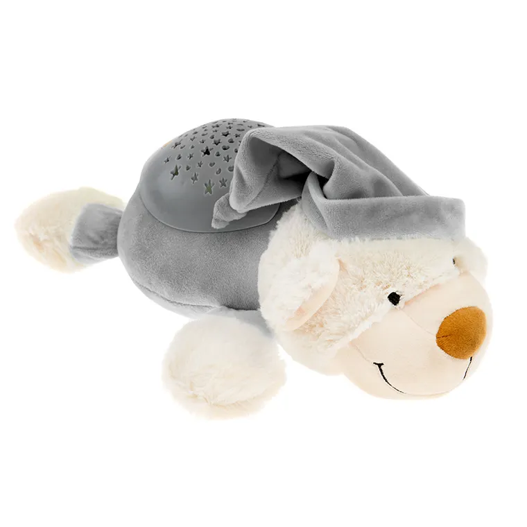 Smiki, Śpiący miś, projektor, szary