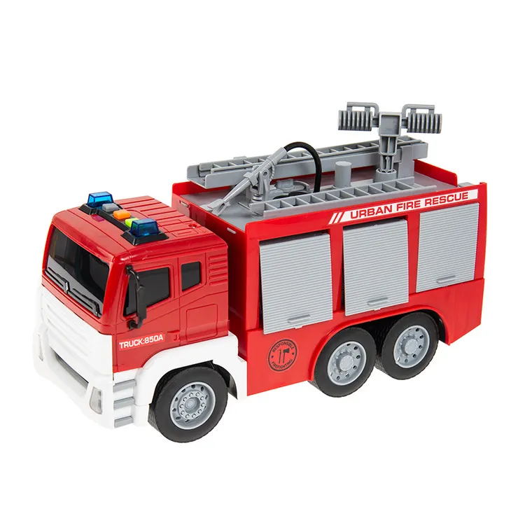Smiki, Straż pożarna, pojazd, światło i dźwięk, 1:12