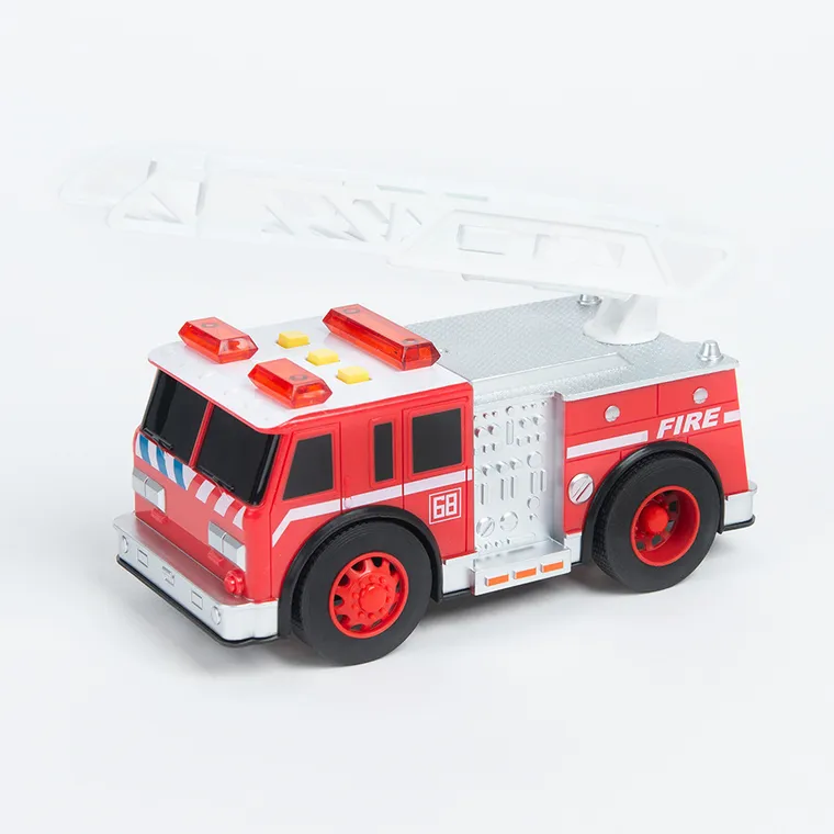 Smiki, Straż pożarna, pojazd, światło i dźwięk, 18 cm