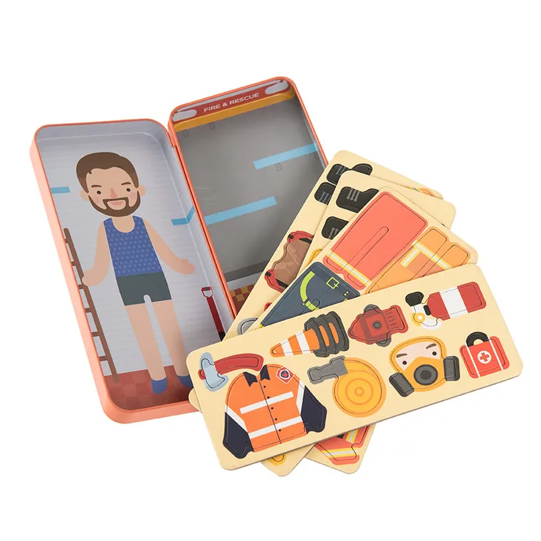 Smiki, Strażak, magnetyczne puzzle