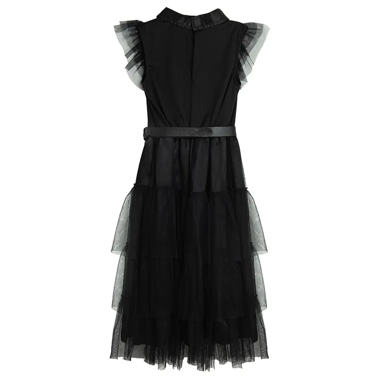 Smiki, Suknia balowa, strój dla dzieci, czarny, 7-8 lat