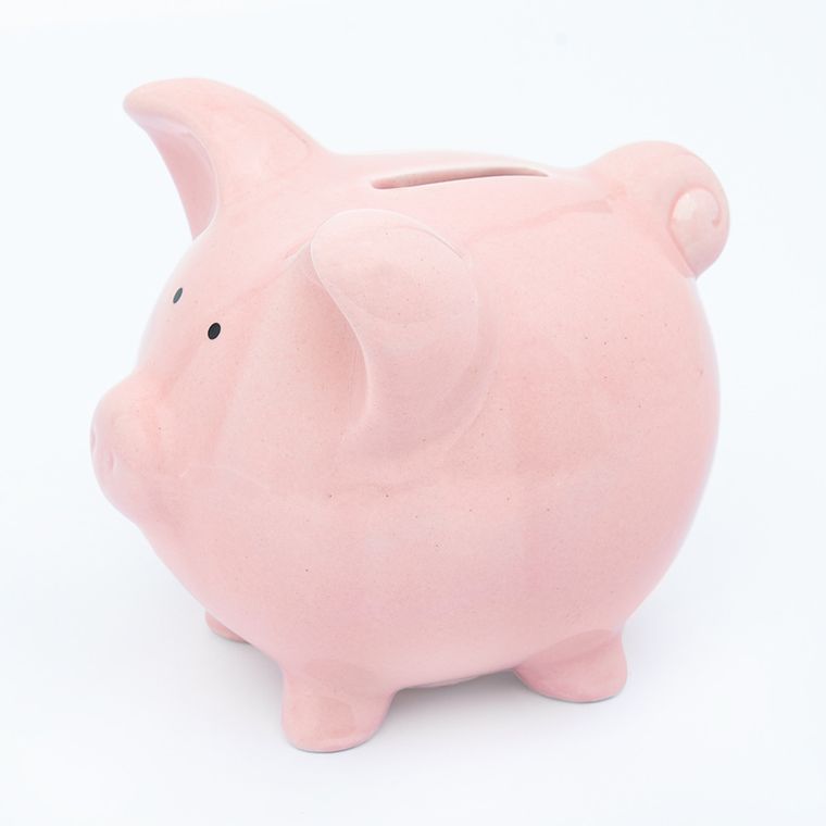 Smiki, świnka skarbonka, różowa