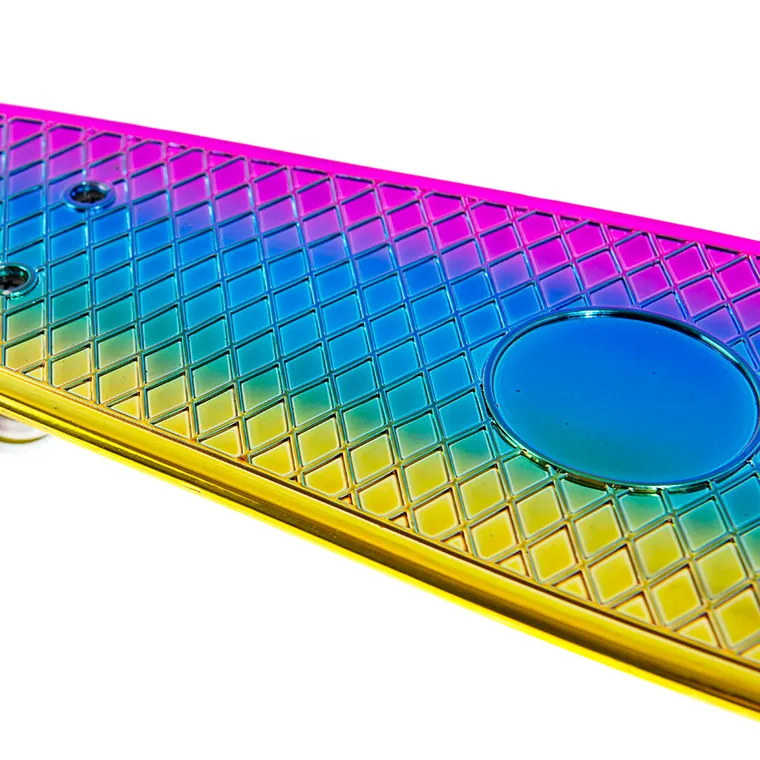 Smiki, Tęcza, deskorolka typu fish ze świecącymi kołami LED