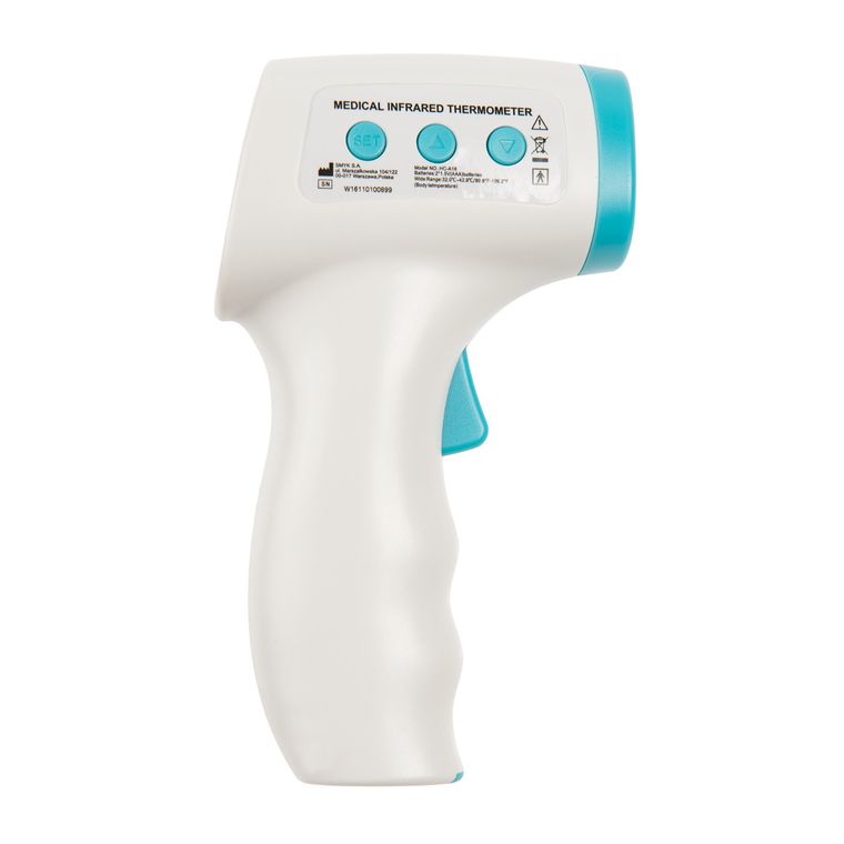 Smiki, termometr bezdotykowy