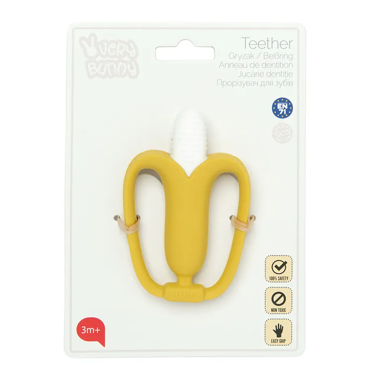 Smiki, Very Bunny, Banan, gryzak silikonowy