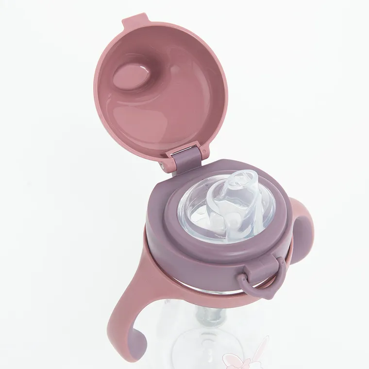 Smiki, Very Bunny, bidon niekapek, królik, różowy, 280 ml