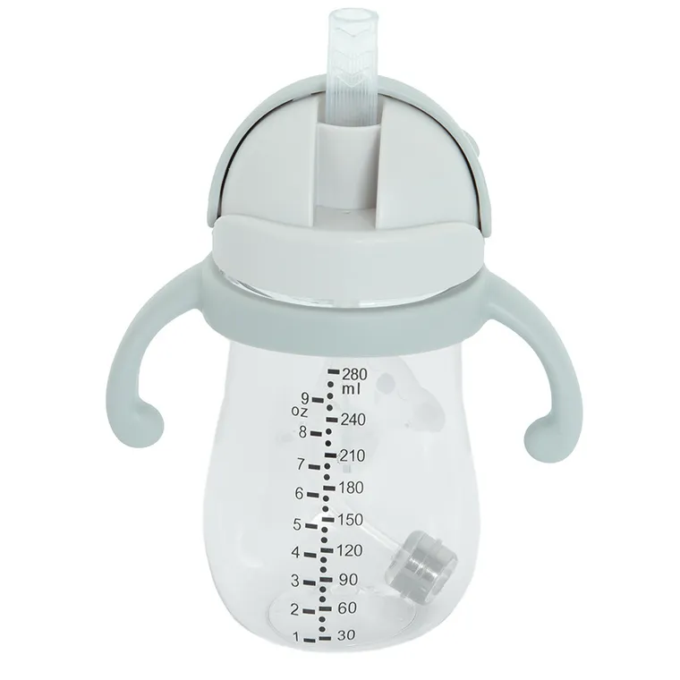 Smiki, Very Bunny, bidon ze słomką, koala, szary, 280 ml