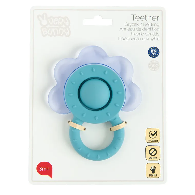 Smiki, Very Bunny, Kwiatek, gryzak wodny, niebieski