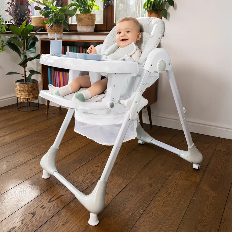 Smiki, Very Bunny, zestaw naczyń silikonowych, niebieski