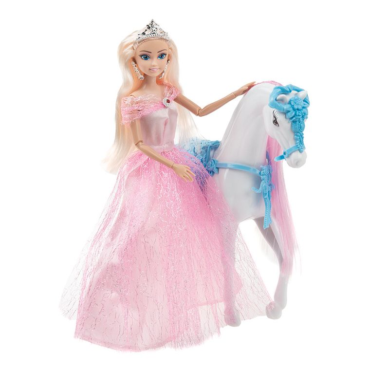 Smiki, Viki, lalka z koniem i akcesoriami, 30 cm