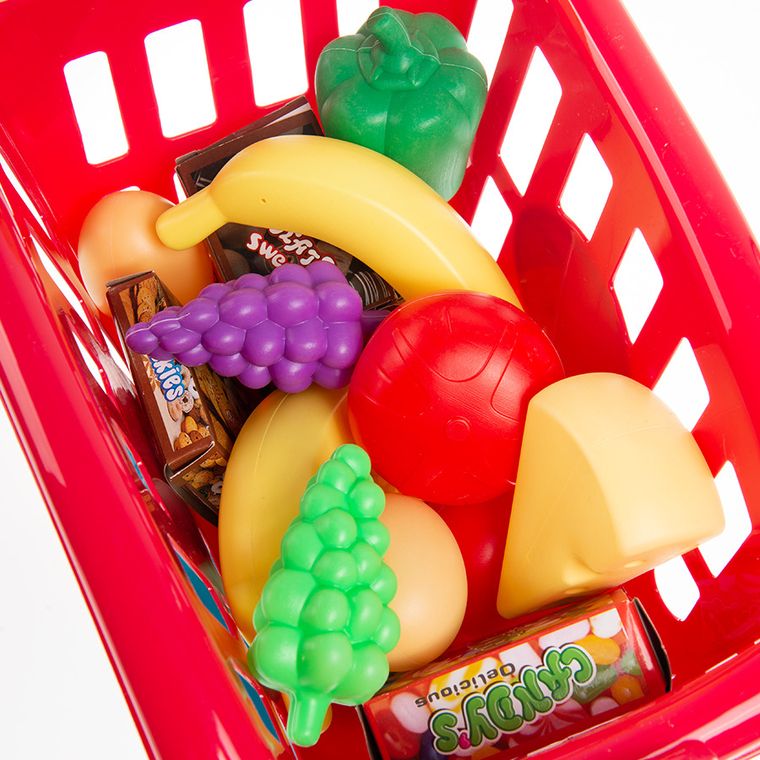 Smiki, wózek zakupowy z akcesoriami