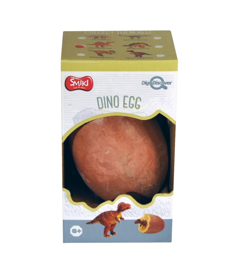 Smiki, Wykopaliska, jajo dinozaura, zestaw naukowy