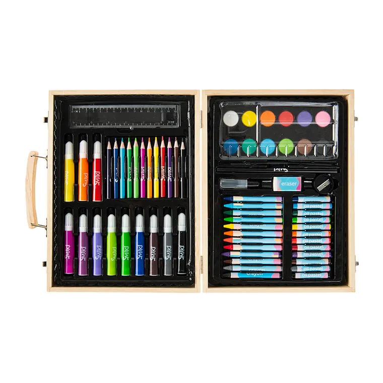 Smiki, zestaw artystyczny w walizce, 68 elementów