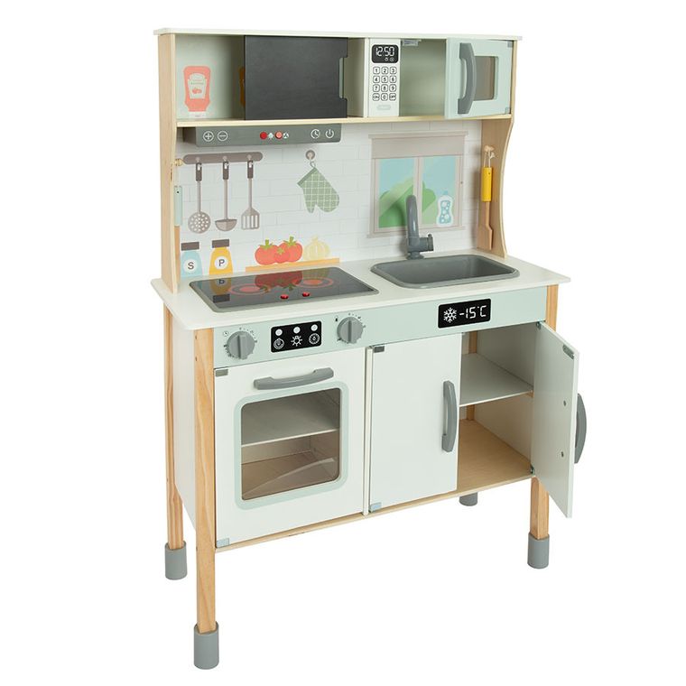 Smiki, Zookabee, kuchnia drewniana z akcesoriami