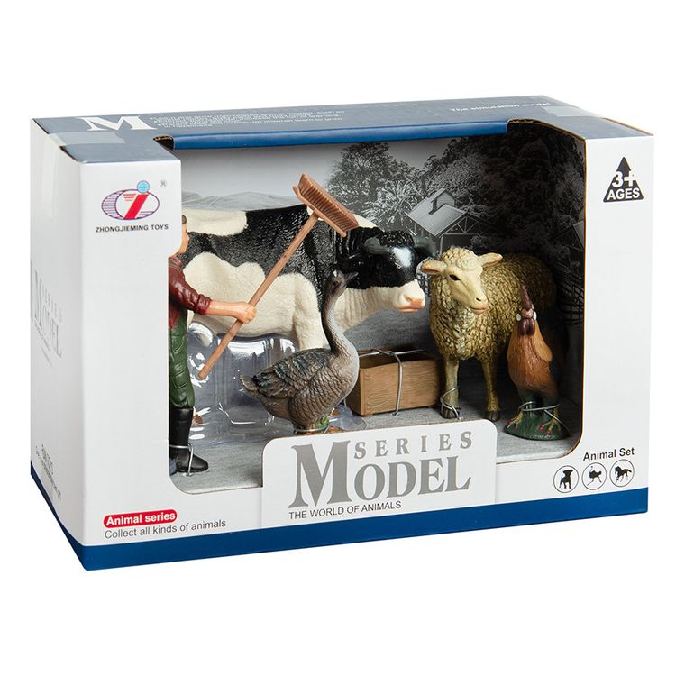 Smiki, Zwierzęta z farmy, zestaw figurek, 5 szt.