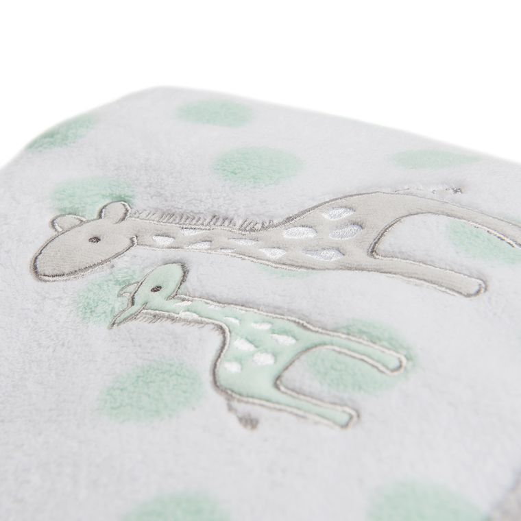 Smiki, Żyrafy, kocyk, biały, 76-102 cm