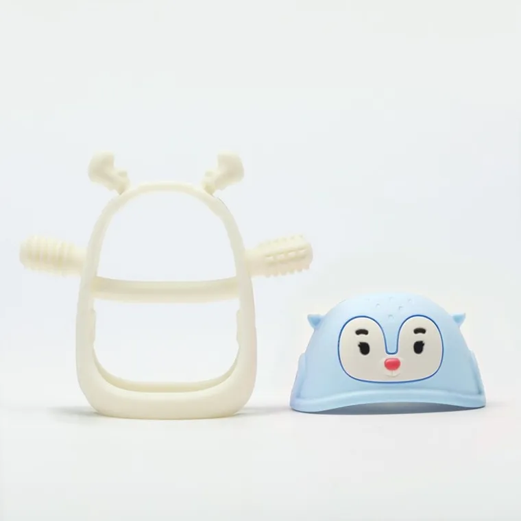 Smily Mia, gryzak, renifer, light blue