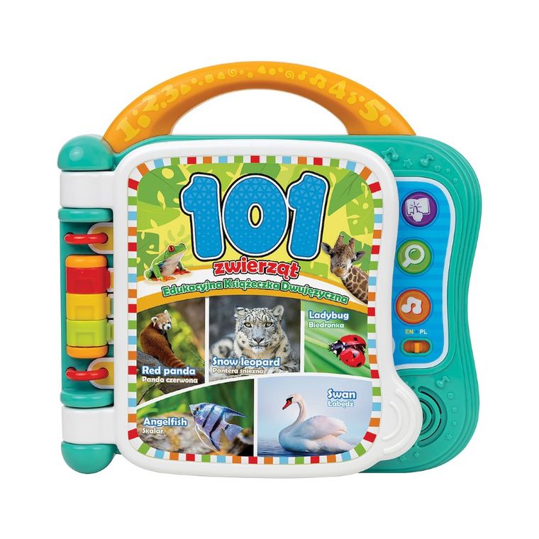 Smily Play, 101 zwierząt, edukacyjna książeczka, zabawka ineraktywna