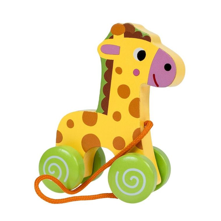 Smily Play, drewniana żyrafa do ciągnięcia