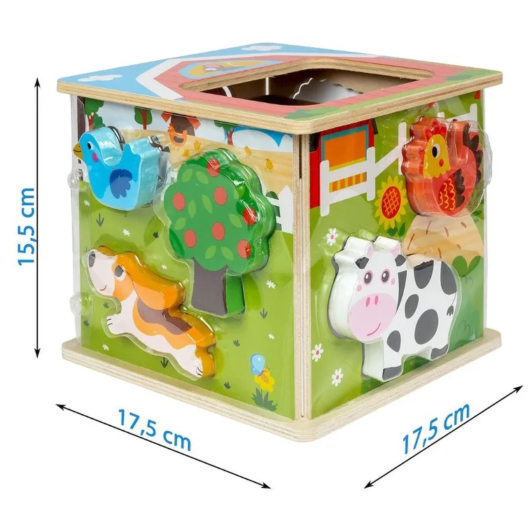 Smily Play, Farma, drewniany sorter