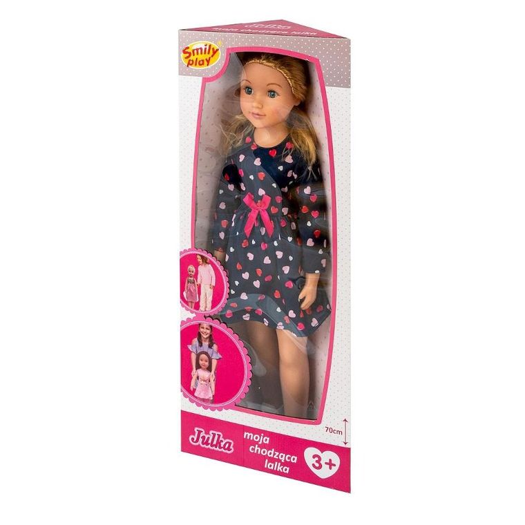 Smily Play, Julka, lalka chodząca, 70 cm