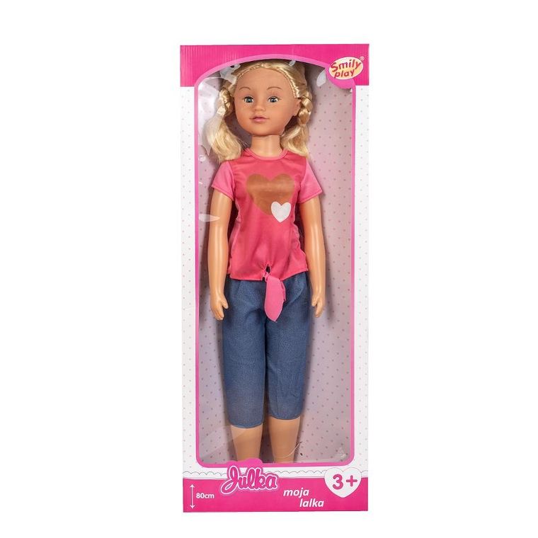 Smily Play, Julka, lalka chodząca, 80 cm