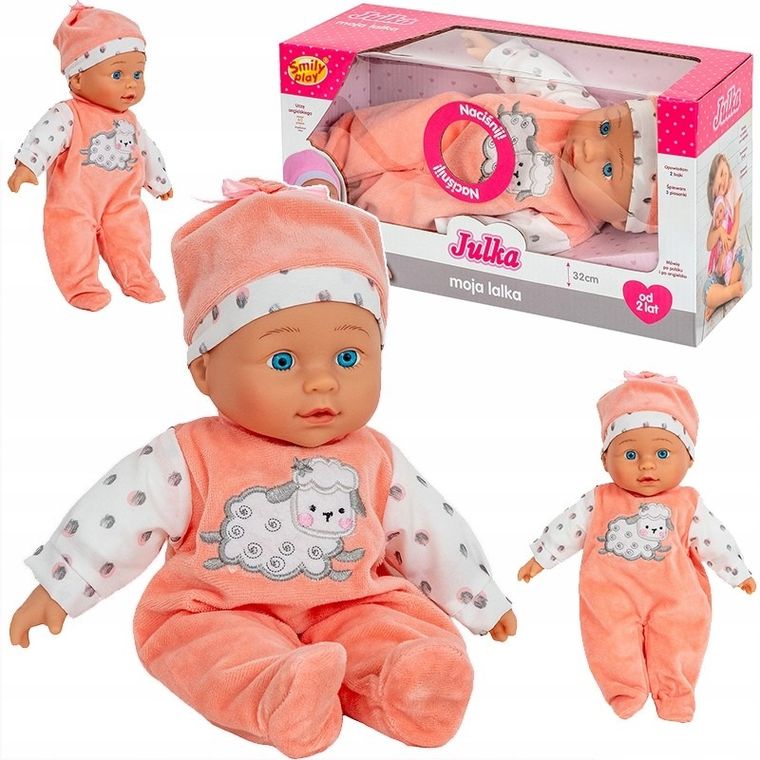 Smily Play, Julka, lalka interaktywna, leżąca