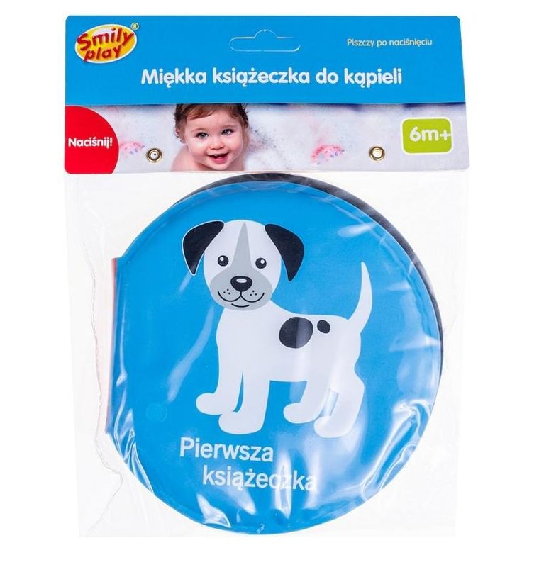 Smily Play, książeczka do kąpieli, zwierzęta