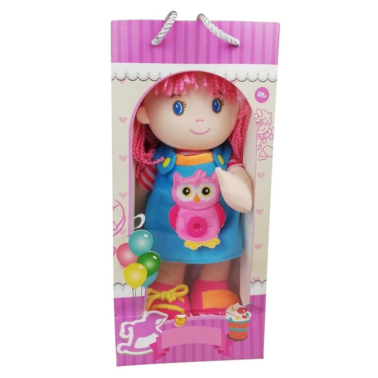 Smily Play, lalka szmaciana, edukacyjna, 33 cm