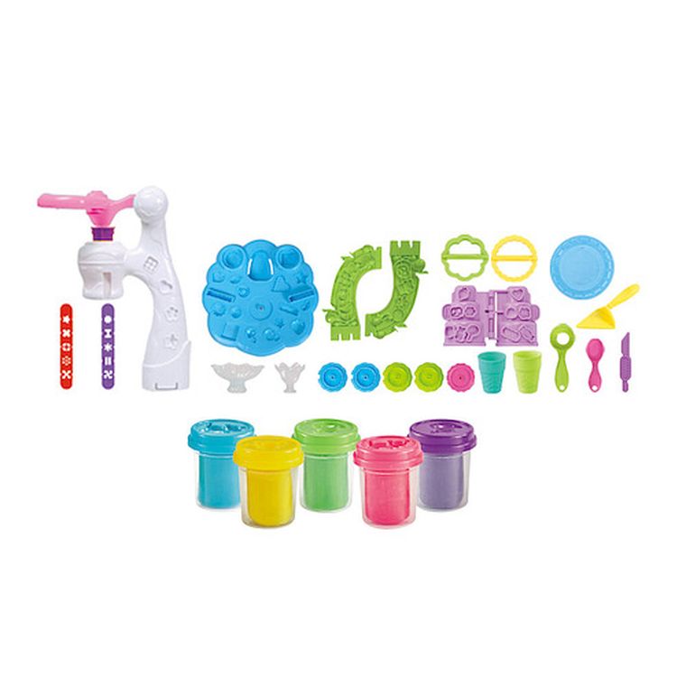 Smily Play, lodziarnia, masa plastyczna z akcesoriami