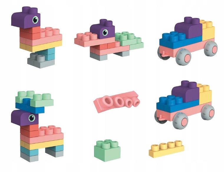 Smily Play, miękkie klocki, 20 elementów