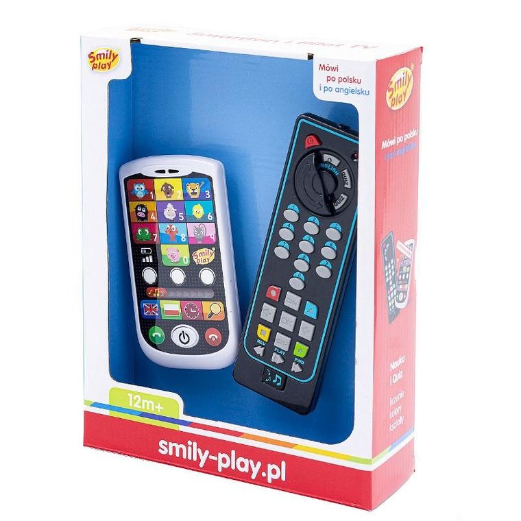 Smily Play, pilot i smartfon, zabawka interaktywna