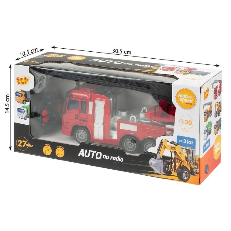 Smily Play, Straż pożarna, pojazd zdalnie sterowany, 1:30