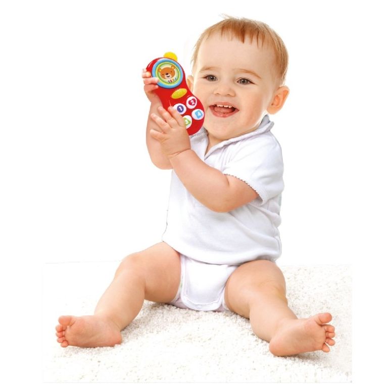 Smily Play, telefon pan Misiek, zabawka interaktywna